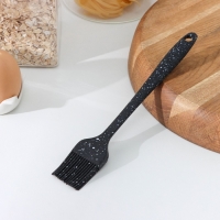 Кисть Доляна «Орион», силикон, 20,5×3,3×0,9 см, цвет чёрный Кисть Доляна «Орион», силикон, 20,5×3,3×0,9 см, цвет чёрный