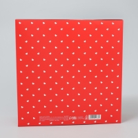 Коробка подарочная складная, упаковка, &laquo;Любовь&raquo;, 26 х 26 х 8 см