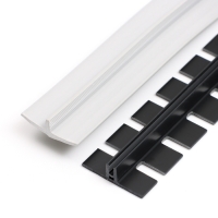 Гибкий порог с крепежом SmartProfile BR 410 Дуб грац, 3 м Гибкий порог с крепежом SmartProfile BR 410 Дуб грац, 3 м