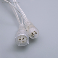 Гирлянда &laquo;Бахрома&raquo; 3 &times; 0.9 м, IP44, УМС, прозрачная нить, 232 LED, свечение белое, 220 В