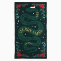 Набор в мешочке Этель Merry Xmas: полотенце 40х70 см, формочки для запекания - 3 шт.