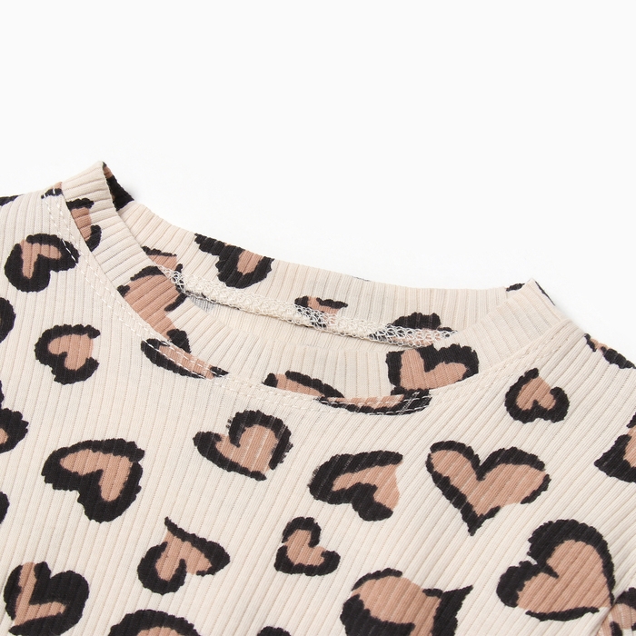 Футболка с длинным рукавом KAFTAN Leo love размер 38 (146-152см)