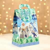 Новый год. Подарочная коробка новогодняя Сумочка мини "Краски зимы" 140 x 100 x 223 см. Новый год. Подарочная коробка новогодняя Сумочка мини "Краски зимы" 140 x 100 x 223 см.