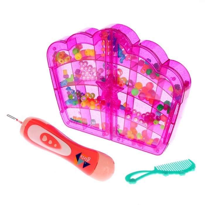 Набор парикмахера &laquo;Креатив&raquo; с аксессуарами для волос + аппарат для плетения