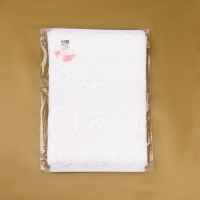 Кружевная эластичная ткань, 180 мм × 2,7 ± 0,5 м, цвет белый Кружевная эластичная ткань, 180 мм × 2,7 ± 0,5 м, цвет белый