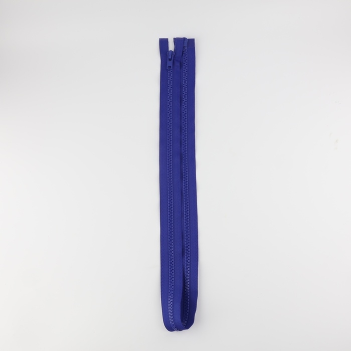 Молния &laquo;Трактор&raquo;, №8, разъёмная, 2 замка, замки автомат, 100 см, цвет электрик