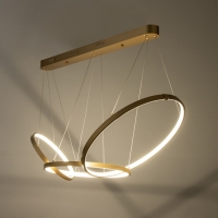 Светильник BayerLux "Ринго" 3хLED 90Вт 4000К золото 78х50х100 см Светильник BayerLux "Ринго" 3хLED 90Вт 4000К золото 78х50х100 см