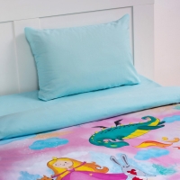 Постельное бельё Этель &laquo;История милой принцессы&raquo;, 1.5-сп., 143 &times; 215 см, 150 &times; 214 см, 50 &times; 70 см, бязь