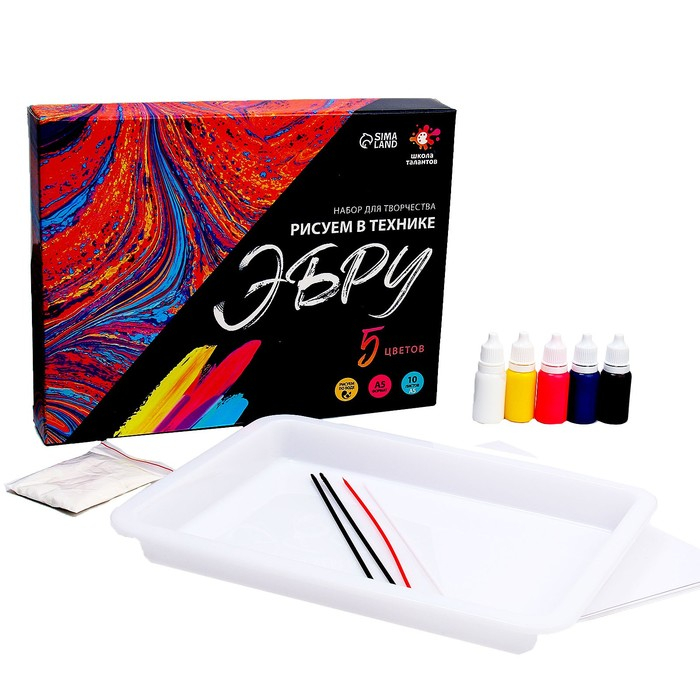 Набор для творчества «Рисуем в технике эбру» Набор для творчества «Рисуем в технике эбру»