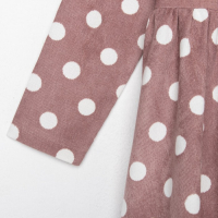 Платье детское KAFTAN "Горох", р. 30 (98-104), розовый