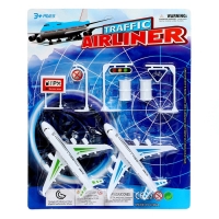 Игровой набор &laquo;Аэропорт&raquo;, 2 самолёта, дорожные знаки