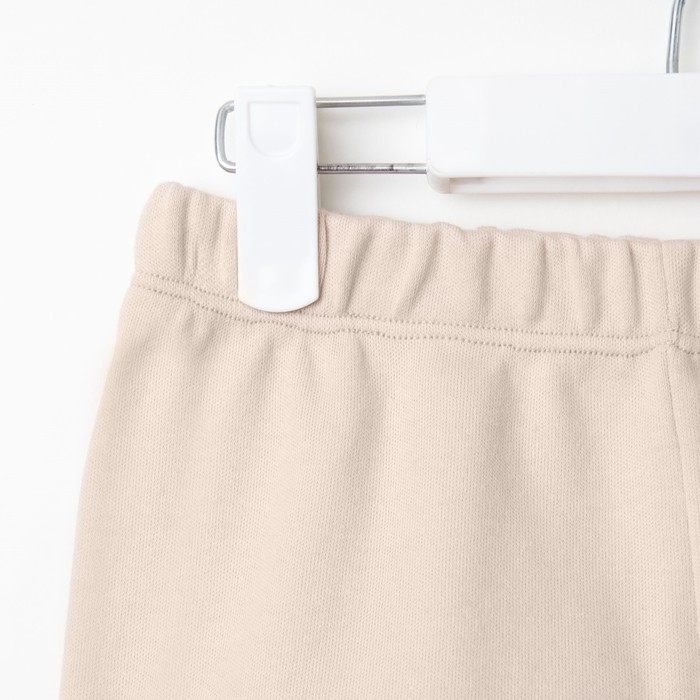 Костюм детский (свитшот, шорты) MINAKU, цвет бежевый, рост 116 см Костюм детский (свитшот, шорты) MINAKU, цвет бежевый, рост 116 см