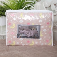 Покрывало Спокойной ночи 150х210см, беж-роз, бязь 120г/м, хл 100% Покрывало Спокойной ночи 150х210см, беж-роз, бязь 120г/м, хл 100%