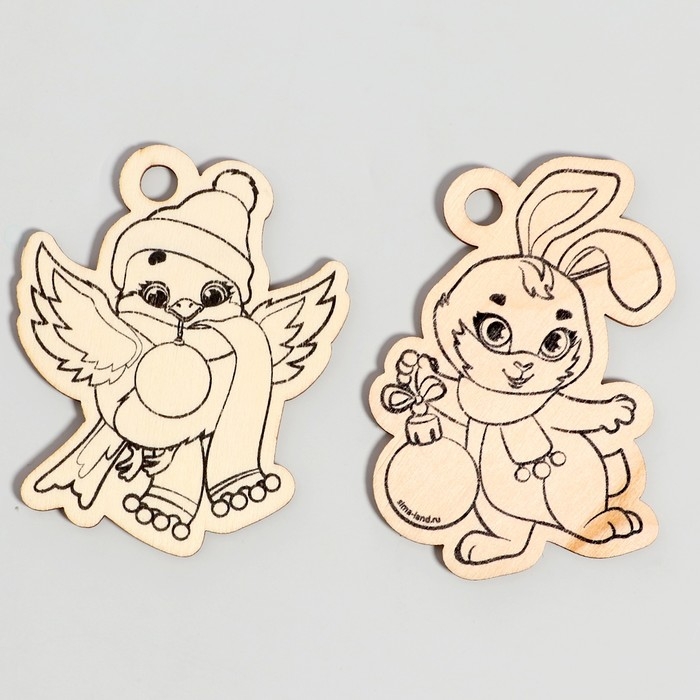 Новогодний набор для творчества. Ёлочные украшения &laquo;Новый год! Весёлый праздник&raquo;