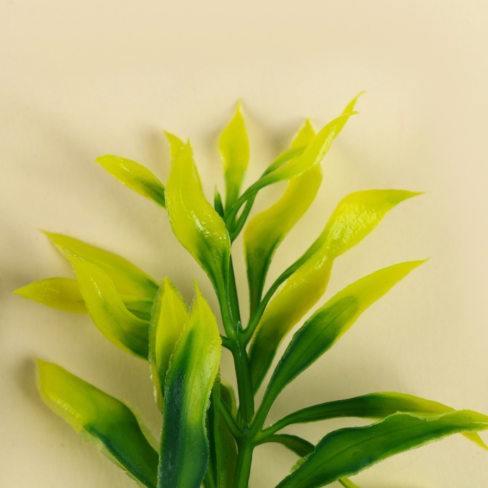 Веточка зелени, размер 1 шт. &mdash; 9 &times; 3 &times; 3 см, набор 3 шт.