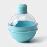 Форма для льда &laquo;Шар&raquo;, d=7 см, цвет бирюзовый