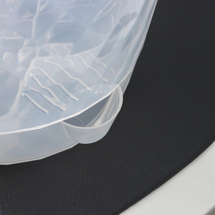 Горшок для цветов с прикорневым поливом &laquo;Румба&raquo;, 3 л, цвет прозрачный