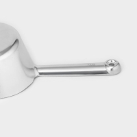 Совок для сыпучих продуктов алюминиевый, длина 30,5 см, цвет серебристый Совок для сыпучих продуктов алюминиевый, длина 30,5 см, цвет серебристый