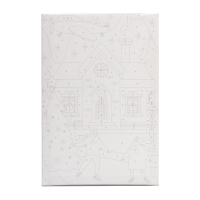 Картина по номерам на новый год на холсте с подрамником &laquo;Зимнее утро&raquo;, 20 &times; 30 см