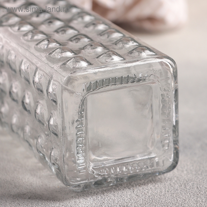 Бутылка стеклянная для соусов и масла с бугельным замком Доляна &laquo;Шипы&raquo;, 500 мл, 5,5&times;29 см