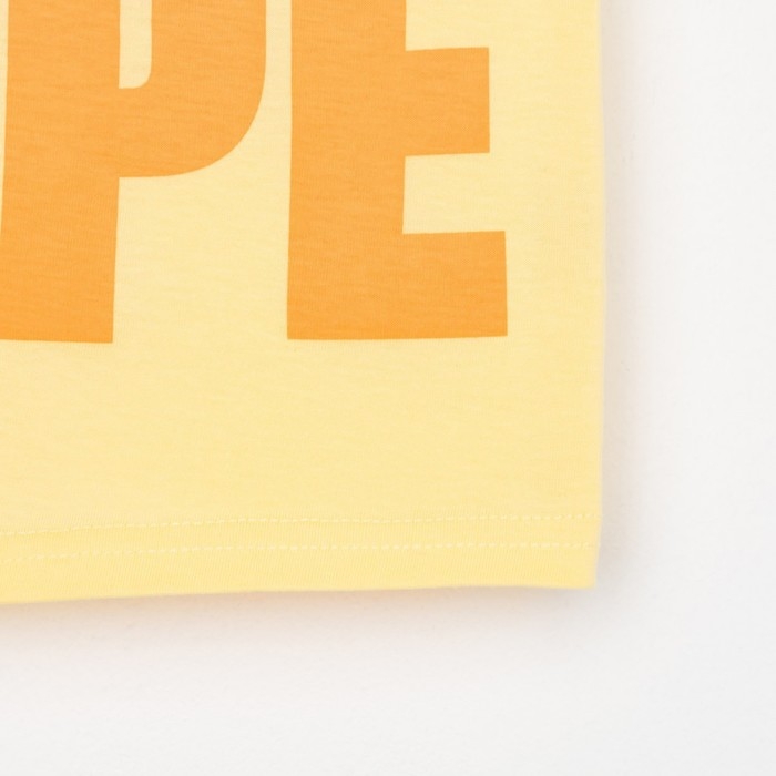 Футболка для мальчика KAFTAN "Hype", рост 164-170, цвет жёлтый