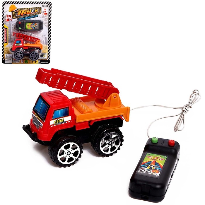 Машина &laquo;Стройтехника&raquo;, на дистанционном управлении, работает от батареек, МИКС