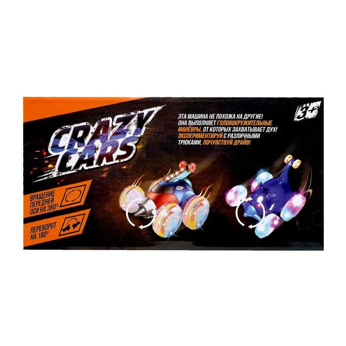 Перевёртыш радиоуправляемый «Скорость», работает от батареек, световые эффекты, цвет красный Перевёртыш радиоуправляемый «Скорость», работает от батареек, световые эффекты, цвет красный