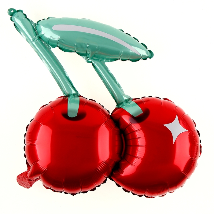 Шар фольгированный 21" &laquo;Вишенки&raquo;