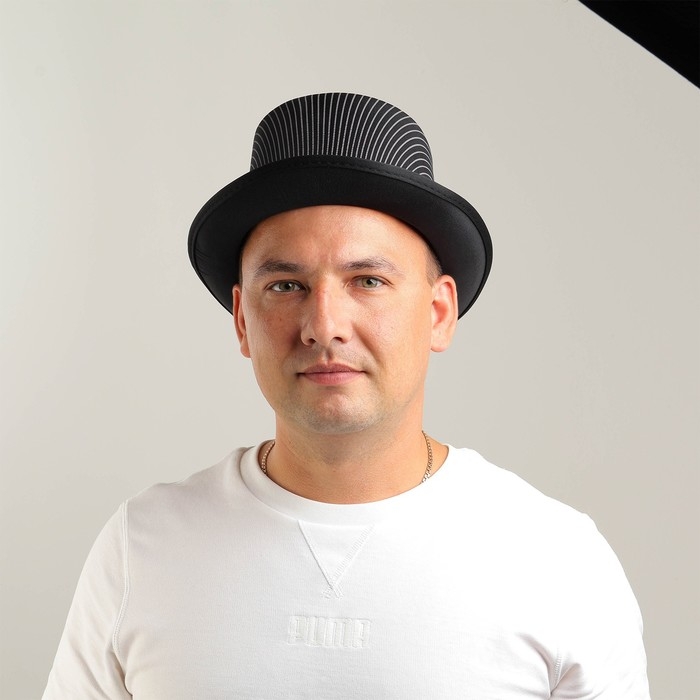 Карнавальная шляпа «Цилиндр», 56-58 см Карнавальная шляпа «Цилиндр», 56-58 см