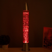 Светильник "Ракета" LED, лава, аквариум, h=70 см
