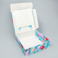 Коробка подарочная складная, упаковка, &laquo;Всё сбудется&raquo;, 26 х 26 х 8 см