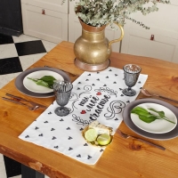 Дорожка "Этель" Love is 30*70 см, 100% хлопок, саржа 190 г/м2 Дорожка "Этель" Love is 30*70 см, 100% хлопок, саржа 190 г/м2