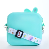 Сумка детская на молнии &laquo;Выбражулька&raquo;, цвет бирюзовый