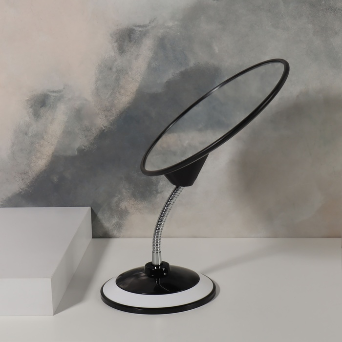 Зеркало на гибкой ножке &laquo;Круг&raquo;, d зеркальной поверхности 16,5 см, цвет МИКС