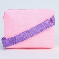 Сумка детская "Кошечка с бабочками", плюшевая Сумка детская "Кошечка с бабочками", плюшевая