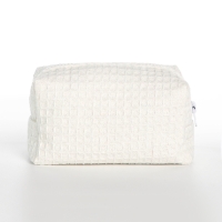 Косметичка на молнии TEXTURA, цвет белый Косметичка на молнии TEXTURA, цвет белый