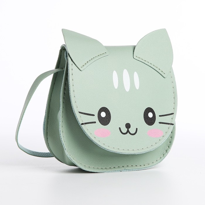 Сумка детская для девочки на магните, цвет красный