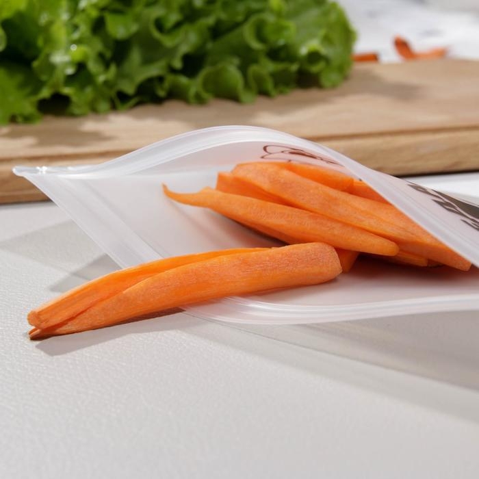 Набор многофункциональных пакетов &laquo;Любовь к еде&raquo;, 4 шт