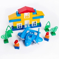 Конструктор «Моя авиация: Аэропорт», 56 деталей Конструктор «Моя авиация: Аэропорт», 56 деталей