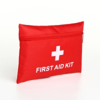 Косметичка на молнии, цвет красный Косметичка на молнии, цвет красный