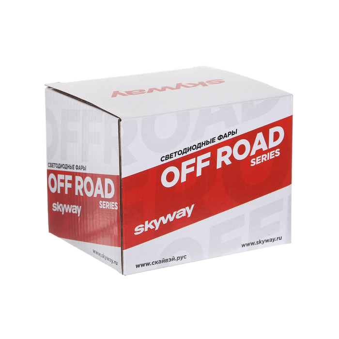 Фара светодиодная Skyway OFF ROAD, прямоугольная, 12/24 В, 72 Вт, 24 диода, 95 х 75 мм Фара светодиодная Skyway OFF ROAD, прямоугольная, 12/24 В, 72 Вт, 24 диода, 95 х 75 мм