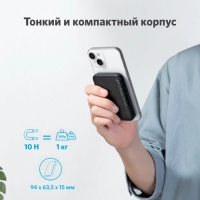 Внешний аккумулятор ANKER Power Core 321 MagGo 5K, 5000мАч, MagSafe, черный Внешний аккумулятор ANKER Power Core 321 MagGo 5K, 5000мАч, MagSafe, черный