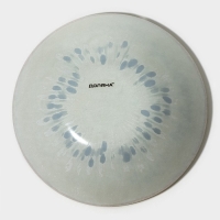 Салатник стеклянный Доляна &laquo;Киви&raquo;, 720 мл, 18,5&times;5 см, цвет зелёный