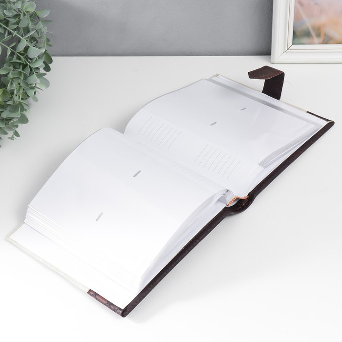 Фотоальбом BRAUBERG на 200 фотографий 10х15 см