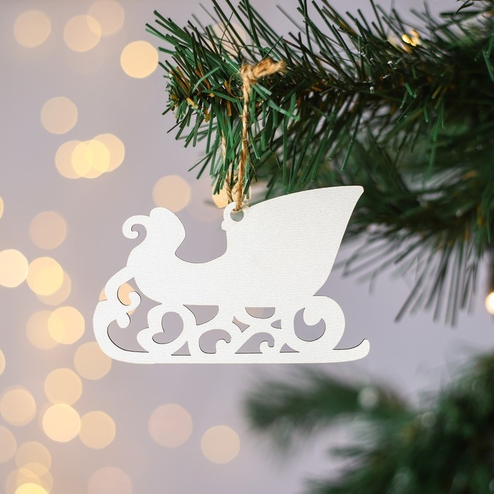 Ёлочные игрушки новогодние &laquo;Новый год: Чудес и волшебства&raquo;, набор 5 шт