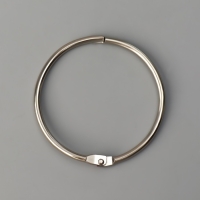 Палитра для лаков на кольце, 50 ногтей, форма овал, цвет слоновая кость