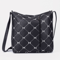 Кросс-боди на молнии, цвет чёрный Кросс-боди на молнии, цвет чёрный