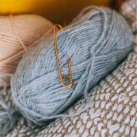 Набор вспомогательных булавок для вязания, 9 см, 5 шт, цвет зелёный Набор вспомогательных булавок для вязания, 9 см, 5 шт, цвет зелёный