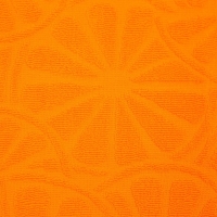 Полотенце махровое Апельсины 30х50см, оранжевый, 400г/м, хл100%