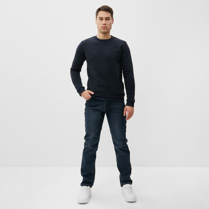 Свитшот мужской НАЧЁС, цвет синий, размер 50